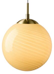 Függőlámpa Halo Design, CANDY BALL, dimmable, Bézs, Nappali, Üveg, Dizájn