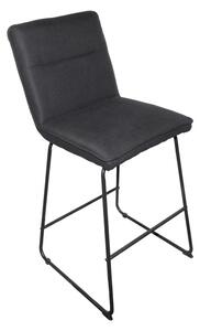 Scaun de bar Essential Negru 53x64.5x107 cm