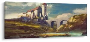Kép - Középkori vár (120x50 cm)