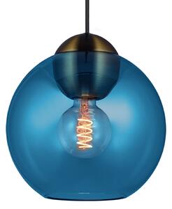 Függőlámpa Halo Design, BUBBLES, dimmable, Kék, Nappali, Üveg, Dizájn
