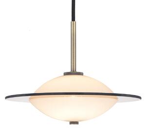 Függőlámpa Halo Design, ORBIT, dimmable, Bronz / Öreg Sárgaréz, Nappali, Üveg, Dizájn