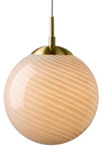 Függőlámpa Halo Design, CANDY BALL, dimmable, Szürke, Nappali, Üveg, Dizájn
