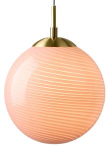 Függőlámpa Halo Design, CANDY BALL, dimmable, Rózsaszín / Rosé, Nappali, Üveg, Dizájn