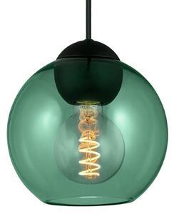 Függőlámpa Halo Design, BUBBLES, dimmable, Zöld, Nappali, Üveg, Dizájn