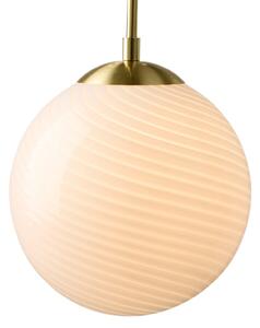 Függőlámpa Halo Design, CANDY BALL, dimmable, Fehér, Nappali, Üveg, Dizájn