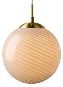 Függőlámpa Halo Design, CANDY BALL, dimmable, Szürke, Nappali, Üveg, Dizájn