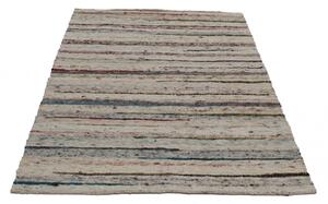 Vastag gyapjú szőnyeg Rustic 130x200 szövött rongyszőnyeg