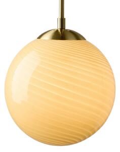 Függőlámpa Halo Design, CANDY BALL, dimmable, Bézs, Nappali, Üveg, Dizájn