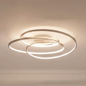 Mennyezeti Lámpa Lindby, Joline, dimmable, Fémes, Nappali, Fém, Modern