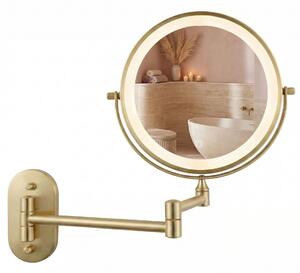 LED Tükör Glow Brush Gold
