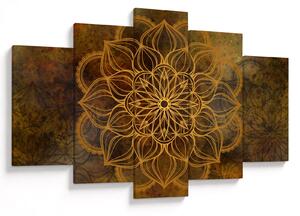 Kép - Az öröm mandala (150x105 cm)