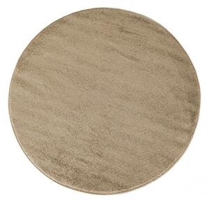 Bézs színű kerek szőnyeg Szélesség: 100 cm | Hossz: 100 cm