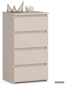 AKORD Furniture Factory CLP CL4 Komód Laminált Kaszmír 4 Fiókos