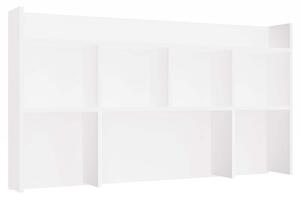Aldabra NDST 130 fali polc, 128x70x18 cm, fehér