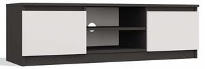 Aldabra RTV120 TV szekrény, 120x36x40 cm, antracit-fehér