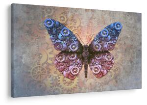 Kép - Steampunk pillangó (90x60 cm)