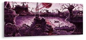 Kép - Elvarázsolt falu (120x50 cm)