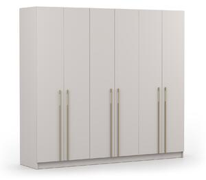 CASMIRA 6D gardróbszekrény 230x210x57 - kasmír