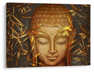 Kép - arany Buddha (70x50 cm)