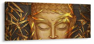Kép - arany Buddha (120x50 cm)