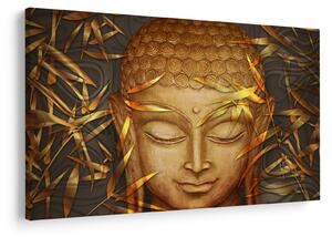 Kép - arany Buddha (90x60 cm)
