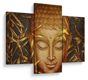 Kép - arany Buddha (90x60 cm)