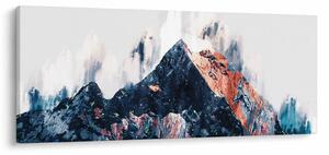 Kép - Absztrakt hegy (120x50 cm)