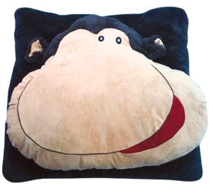 Gyerek párna CUDDLI FRIENDS 70x70 cm plüss - több színben Termék színe: Sötétkék