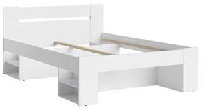 Franciaágy 140 cm Nepo Plus 13 (fehér)