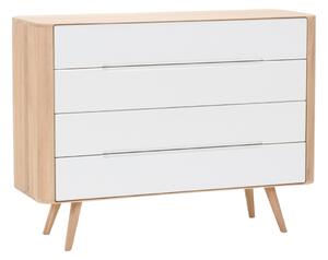 Gazzda Tölgyfa komód Ena 120 x 42 cm