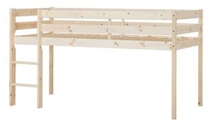 Hoppekids ECO Comfort félmagas ágy 90x200 cm natúr fa