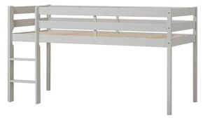 Hoppekids ECO Comfort félmagas ágy 90x200 cm, galambszürke
