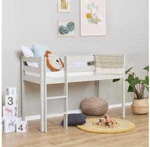 Hoppekids ECO Comfort félmagas ágy 70x160 cm , galambszürke