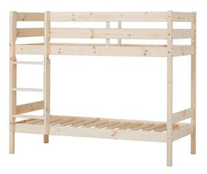 Hoppekids ECO Comfort emeletes ágy 70x160 cm, natúr fa