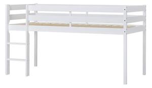 Hoppekids ECO Comfort félmagas ágy 90x200 cm fehér színű