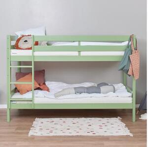 Hoppekids ECO Comfort emeletes ágy 90x200 cm halványzöld