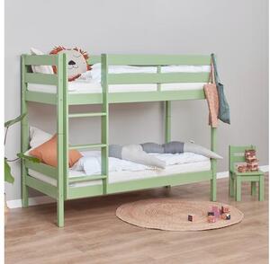Hoppekids ECO Comfort emeletes ágy 70x160 cm halványzöld