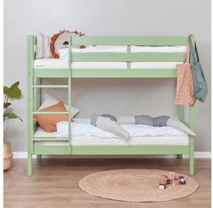 Hoppekids ECO Comfort emeletes ágy 70x160 cm halványzöld