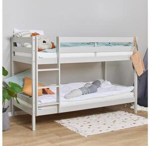 Hoppekids ECO Comfort emeletes ágy 90x200 cm , Galambszürke