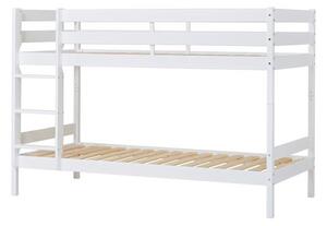 Hoppekids ECO Comfort emeletes ágy 90x200 cm, fehér színben