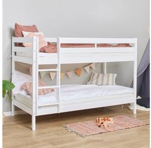 Hoppekids ECO Comfort emeletes ágy 90x200 cm, fehér színben