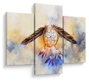 Kép - Álomfogó tollas (90x60 cm)