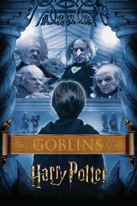 Művészi plakát Harry Potter - Goblins