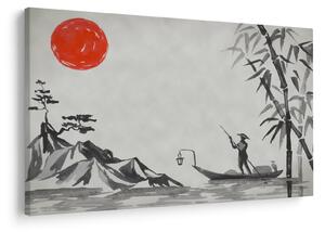 Kép - Fuji-hegy (90x60 cm)
