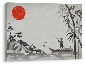 Kép - Fuji-hegy (70x50 cm)