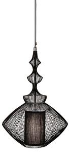Függőlámpa Forestier, Opium, dimmable, Fekete, Nappali, Fém, Dizájn