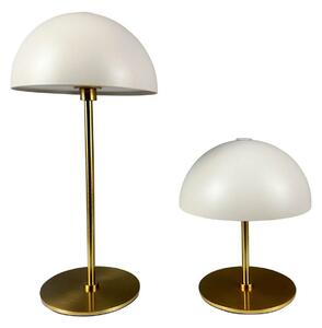 Asztali lámpa Dyberg Larsen, Along, dimmable, Bézs, Nappali, Fém, Skandináv