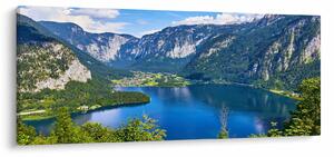 Kép - Hallstatt tó, Hallstatt, Austria (120x50 cm)