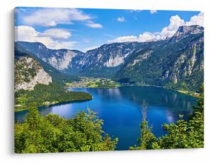 Kép - Hallstatt tó, Hallstatt, Austria (70x50 cm)