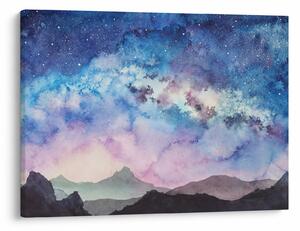 Kép - Milky Way, akvarell (70x50 cm)